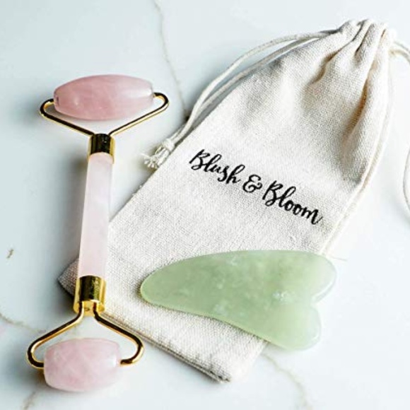 Other - Jade Roller Quartz Face Treatment Derma Roller